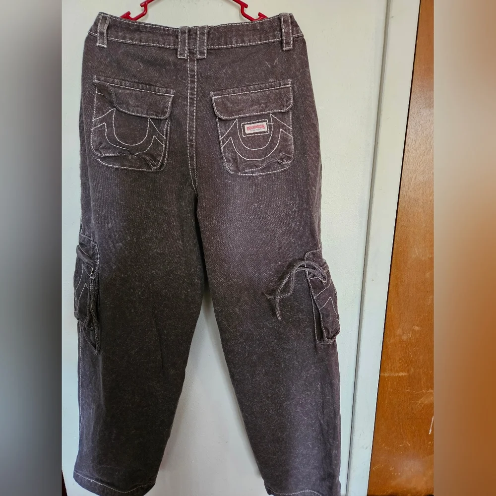 Mens True Religion Parachute Pants